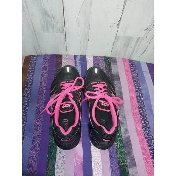 Nike Air Max  Woman’s Shoes Torch 4 Running Black Pink Sneakers SZ 9 US - Picture 9 of 13